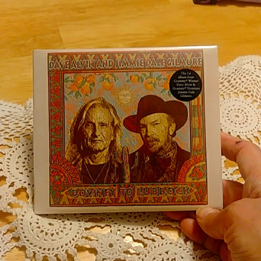 Country Music CD, Downey to Lubbock, Dave Alvin and Jimmie Dale Gilmore